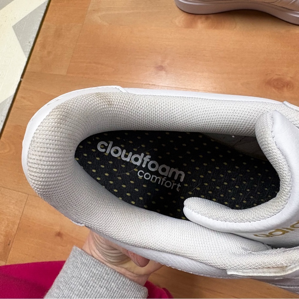 Adidas White Grand Court Cloudfoam Lifestyle Casual
Sneakers Womens 10 - Picture 8 of 12